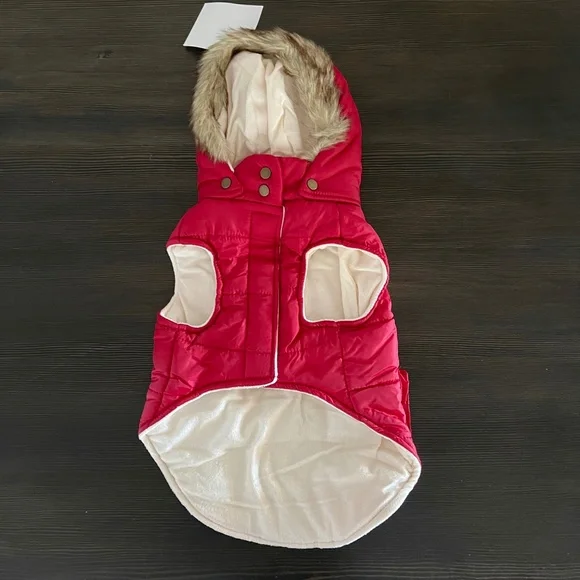 NWT Frisco Portland Insulated Hooded Dog & Cat Parka Medium - Picture 2 of 6